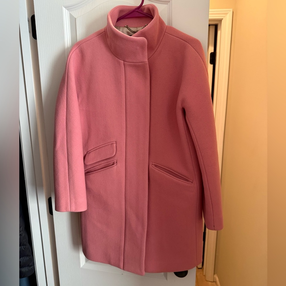 J. Crew Pink Women's Cape Coat